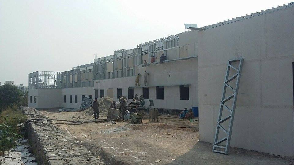 Roots Garden School Askari LGS Construction in Pakistan